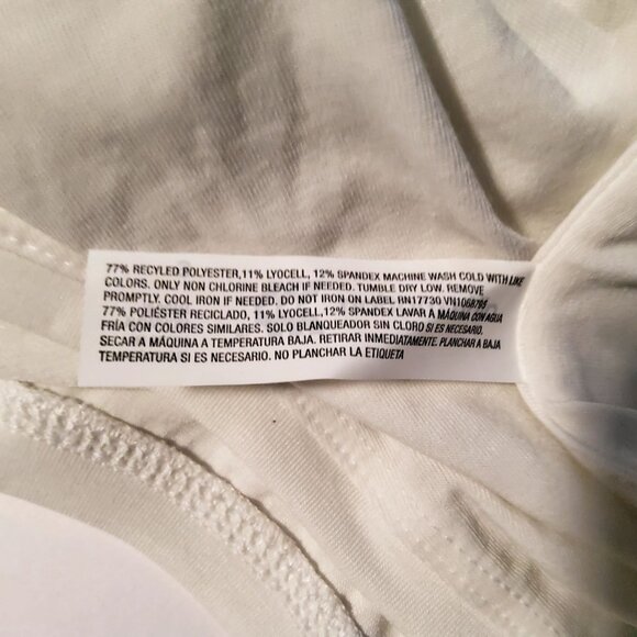 All In Motion Womens White Performance Muscle Tank Top Versatile for gym Size S - Picture 5 of 7